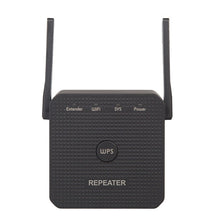 Load image into Gallery viewer, 2.4G 300M Wifi Repeater Wifi Extender Wifi Amplifier With 1 LAN Port, US Plug, EU Plug, UK Plug