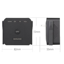 Load image into Gallery viewer, 2.4G 300M Wifi Repeater Wifi Extender Wifi Amplifier With 1 LAN Port, US Plug, EU Plug, UK Plug