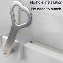 Load image into Gallery viewer, Child Safety Protection Screen Window Limiter Sliding Door Latch With Key, Ordinary Model+Straight Key, Ordinary Model+L Shaped Key, Wider Model+Straight Key, Wider Model+L Shaped Key