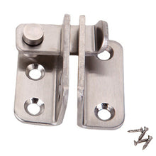 Load image into Gallery viewer, Stainless Steel Sliding Door Latch No Punch Latch Door Bolt Catch With Screw, Small Left Open, Small Right Open, Large Left Open, Large Right Open