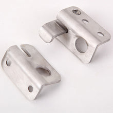 Load image into Gallery viewer, Stainless Steel Sliding Door Latch No Punch Latch Door Bolt Catch With Screw, Small Left Open, Small Right Open, Large Left Open, Large Right Open