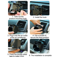 Load image into Gallery viewer, Car Water Cup Holder Multi-function Air Outlet Mobile Phone Holder Ashtray