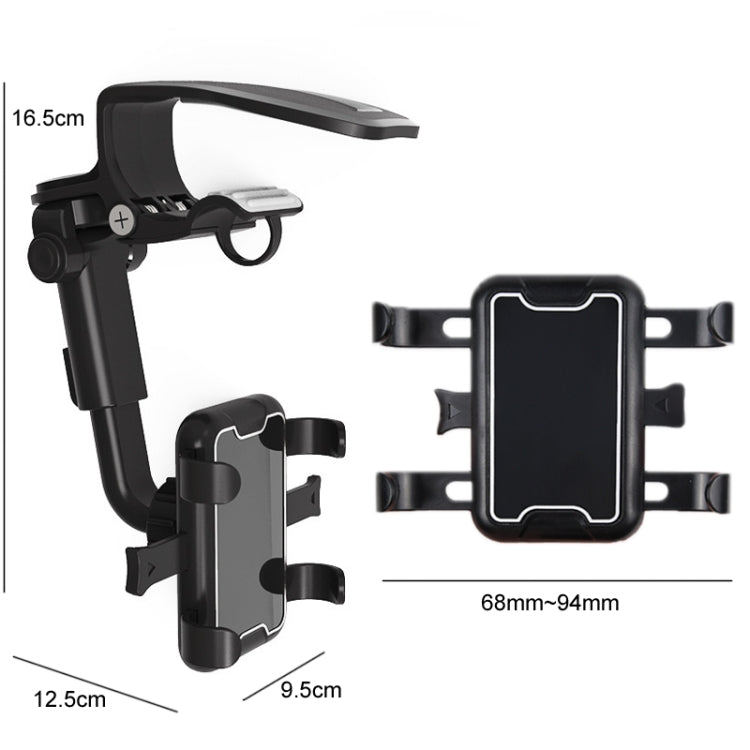 Car Sun Visor Clamp Multi-function Dashboard Mobile Phone Holder