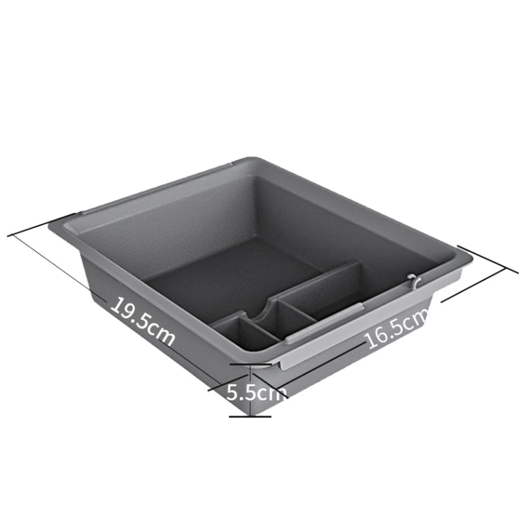 For Tesla Model 3 / Y Center Armrest Storage Box Car Modification Accessories Central Storage Box