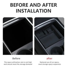 Load image into Gallery viewer, For Tesla Model 3 / Y Center Armrest Storage Box Car Modification Accessories Central Storage Box