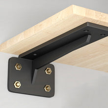 Load image into Gallery viewer, 5mm T Type Heavy Duty Bracket Concealed Load-Bearing Laminate Support Bracket, 6 inch, 8 inch, 10 inch, 12 inch, 14 inch, 16 inch, 18 inch, 20 inch