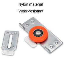 Load image into Gallery viewer, Closet Sliding Door Pulley Fittings Silent Sliding Door Accessories With 8 Screws, Pulley