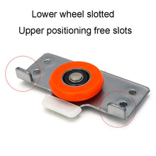 Load image into Gallery viewer, Closet Sliding Door Pulley Fittings Silent Sliding Door Accessories With 8 Screws, Pulley