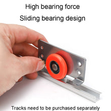 Load image into Gallery viewer, Closet Sliding Door Pulley Fittings Silent Sliding Door Accessories With 8 Screws, Pulley