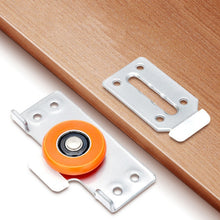 Load image into Gallery viewer, Closet Sliding Door Pulley Fittings Silent Sliding Door Accessories With 8 Screws, Pulley