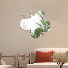 Load image into Gallery viewer, Acrylic Butterfly Stereo Wall Stickers Bedroom Living Room Background Wall Decoration Soft Mirror, Butterfly