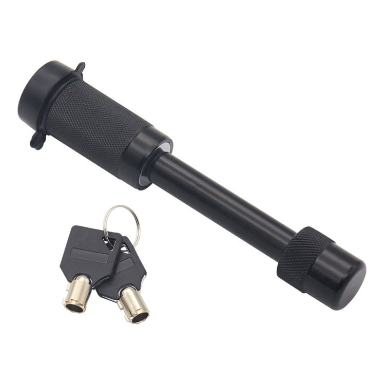 Car Latch Lock Trailer Tow Hook Anti-theft Padlock, Bending Silver, Direct Pipe Silver, Straight Pipe Black