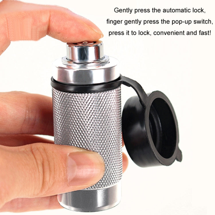 Car Latch Lock Trailer Tow Hook Anti-theft Padlock, Bending Silver, Direct Pipe Silver, Straight Pipe Black