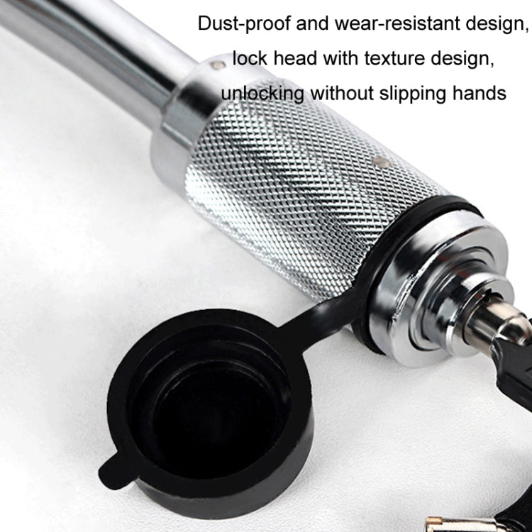 Car Latch Lock Trailer Tow Hook Anti-theft Padlock, Bending Silver, Direct Pipe Silver, Straight Pipe Black