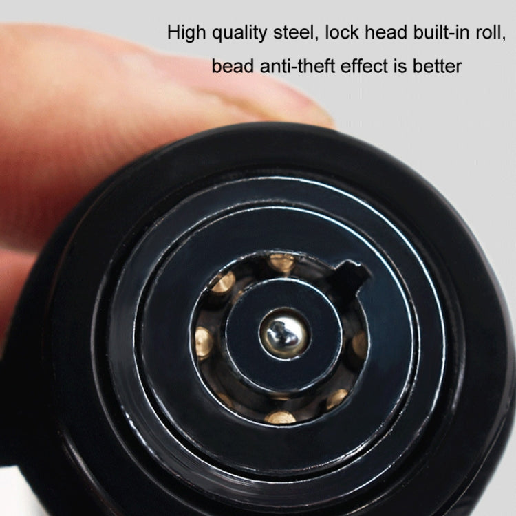 Car Latch Lock Trailer Tow Hook Anti-theft Padlock, Bending Silver, Direct Pipe Silver, Straight Pipe Black