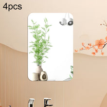 Load image into Gallery viewer, Round Corner Models Rectangle Acrylic Mirror Stereo Wall Stickers Home Decoration Soft Mirror, 4pcs 15cm x 10cm, 4pcs 20cm x 13cm, 4pcs 30cm x 20cm, 4pcs 42cm x 27cm
