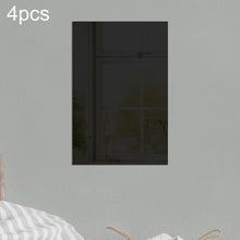 Load image into Gallery viewer, 4pcs Right Angle Models Rectangle Acrylic Mirror Stereo Wall Stickers, 15cm x 10cm, 20cm x 13cm, 30cm x  20cm, 42cm x 27cm