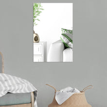 Load image into Gallery viewer, 4pcs Right Angle Models Rectangle Acrylic Mirror Stereo Wall Stickers, 15cm x 10cm, 20cm x 13cm, 30cm x  20cm, 42cm x 27cm
