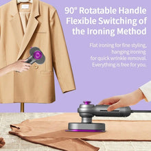 Load image into Gallery viewer, 30W Mini Steamer Rotary Folding Iron Insulation Anti-Scald Garment, EU Plug, US Plug