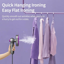 Load image into Gallery viewer, 30W Mini Steamer Rotary Folding Iron Insulation Anti-Scald Garment, EU Plug, US Plug