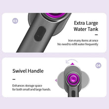 Load image into Gallery viewer, 30W Mini Steamer Rotary Folding Iron Insulation Anti-Scald Garment, EU Plug, US Plug