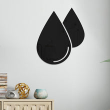 Load image into Gallery viewer, 2pcs /Set Acrylic Water Drops Mirror Stereo Wall Stickers Living Room Bedroom Decorative Stickers Soft Mirror, Water Drops