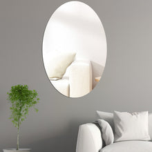Load image into Gallery viewer, Oval Acrylic Mirror Stereo Wall Stickers Home Decoration Soft Mirror, 15cm x 10cm, 20cm x 13cm, 30cm x 20cm, 42cm x 27cm