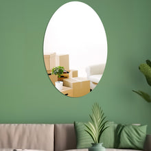 Load image into Gallery viewer, Oval Acrylic Mirror Stereo Wall Stickers Home Decoration Soft Mirror, 15cm x 10cm, 20cm x 13cm, 30cm x 20cm, 42cm x 27cm