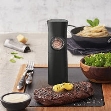 Load image into Gallery viewer, Gravity Induction Electric Salt And Pepper Grinder  Adjustable Coarseness with LED Light
