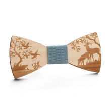Load image into Gallery viewer, Wooden Bow Tie Men Bow Clothing Decoration