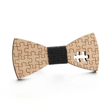 Load image into Gallery viewer, Wooden Bow Tie Men Bow Clothing Decoration