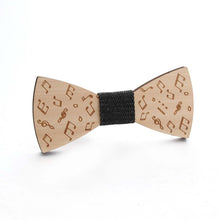 Load image into Gallery viewer, Wooden Bow Tie Men Bow Clothing Decoration