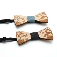Load image into Gallery viewer, Wooden Bow Tie Men Bow Clothing Decoration