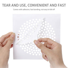 Load image into Gallery viewer, FASOLA 15pcs /Bag Sink Disposable Filter Sewer Mouth Non-woven Floor Drain Sticker, Small Hole, Large Hole