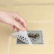 Load image into Gallery viewer, FASOLA 15pcs /Bag Sink Disposable Filter Sewer Mouth Non-woven Floor Drain Sticker, Small Hole, Large Hole