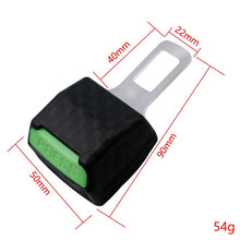 Load image into Gallery viewer, 1pair Car Safety Belt Insert Head Limiter With Lock Tongue