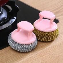 Load image into Gallery viewer, Removable Cleaning Wire Ball Kitchen Pot And Dish Brush