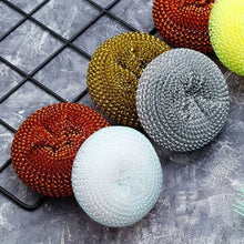 Load image into Gallery viewer, Removable Cleaning Wire Ball Kitchen Pot And Dish Brush