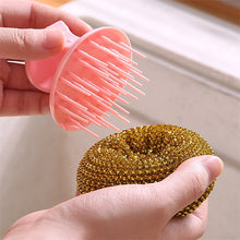 Load image into Gallery viewer, Removable Cleaning Wire Ball Kitchen Pot And Dish Brush