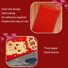 Load image into Gallery viewer, 6pcs /Pack Dragon New Year Red Packets Cartoon Dragon Zoshili New Year Red Envelopes