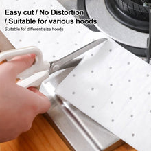 Load image into Gallery viewer, 10pcs /Pack Disposable Oil Groove Suction Paper for Cooker Hoods, 7x90cm Regular, 10x90cm Regular, 7x90cm Thickened, 10x90cm Thickened