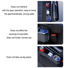 Load image into Gallery viewer, Digital Display Multifunctional Super Fast Charging Car Seat Gap Storage Box, Without Wireless Charging, With Wireless Charging