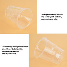 Load image into Gallery viewer, 50pcs /Pack 180ml Disposable Cup Transparent PP Thickened Aviation Water Cup