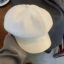 Load image into Gallery viewer, Women Beret Autumn Literary Retro Newsboy Hat Octagonal Girl Cap