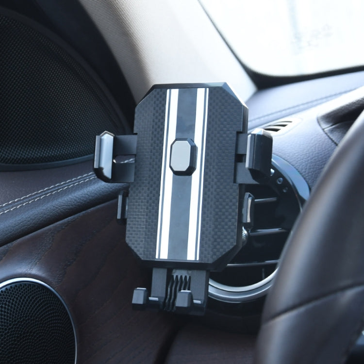 Knob Type Car Air Conditioner Air Outlet Navigation Mobile Phone Holder