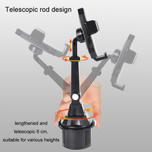 Load image into Gallery viewer, Car Center Console Water Cup Holder Adjustable Mobile Phone Holder