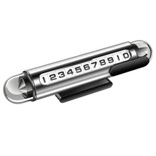 Load image into Gallery viewer, Hidden Roller Temporary Number Parking Sign Metal Safety Hammer