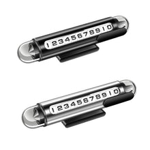 Load image into Gallery viewer, Hidden Roller Temporary Number Parking Sign Metal Safety Hammer