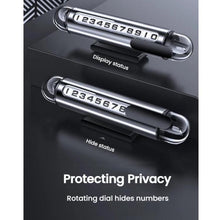 Load image into Gallery viewer, Hidden Roller Temporary Number Parking Sign Metal Safety Hammer