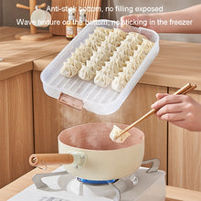 Load image into Gallery viewer, Dumpling Storage Box Food Grade Home Dumpling Frozen Fresh Case, 2 Layer With Cover, 3 Layer With Cover, 4 Layer With Cover